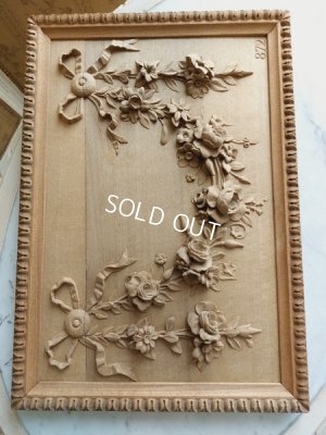 画像19: ローズガーランド装飾ウッドパーツ