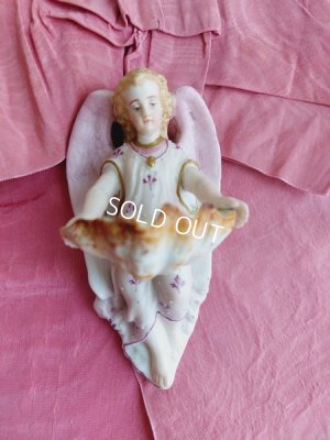 画像2: アンティークエンジェル聖水盤