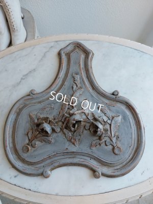 画像2: アンティークローズ装飾ウッドパーツ