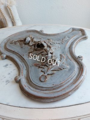 画像4: アンティークローズ装飾ウッドパーツ