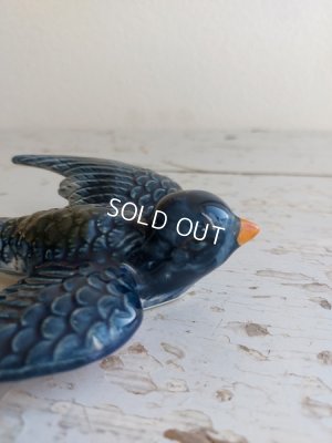 画像12: アンティーク陶器ツバメセット