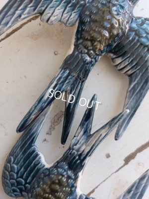 画像7: アンティーク陶器ツバメセット