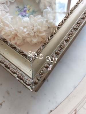 画像9: アンティークコミュニオン花冠額