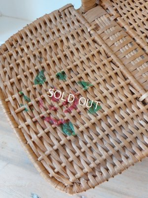 画像10: アンティークフランスローズバスケット