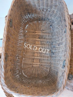 画像10: アンティークダブルハンドバスケット