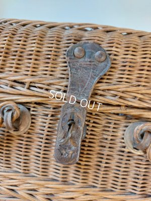 画像2: アンティークダブルハンドバスケット