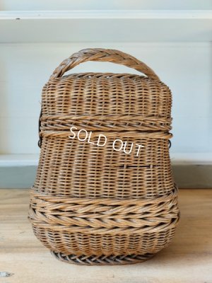 画像15: アンティークダブルハンドバスケット