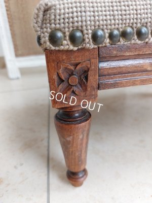 画像4: アンティークプチポワンフットレスト