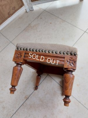 画像10: アンティークプチポワンフットレスト