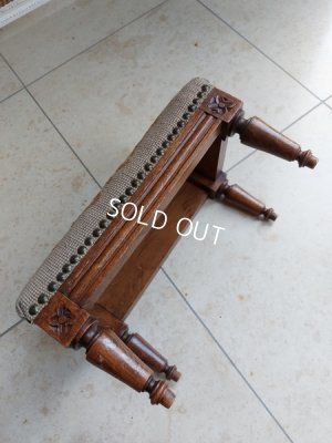 画像11: アンティークプチポワンフットレスト