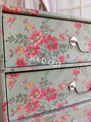 画像17: アンティークカルトナージュドロワー