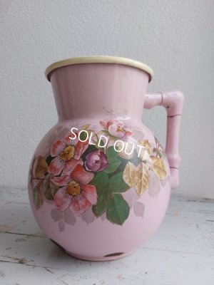 画像3: BFアンティークホーロー野ばら柄ウォッシュセット