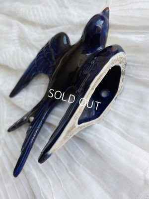 画像5: アンティーク陶器ツバメオーナメント