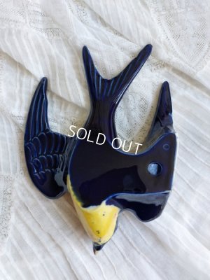 画像9: アンティーク陶器ツバメオーナメント