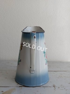 画像6: Japyホーローローズ柄ワーターピッチャー