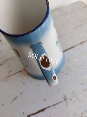 画像9: Japyホーローローズ柄ワーターピッチャー