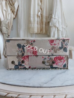 画像12: アンティークカルトナージュドロワー