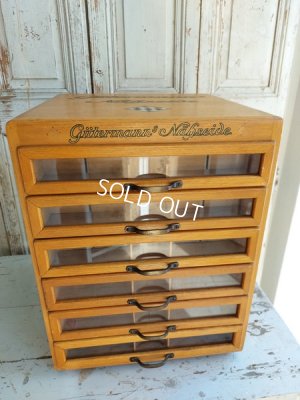 画像2: アンティークギッターマンスプールキャビネット