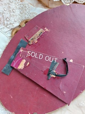 画像15: アンティークリボンオーバル形の額