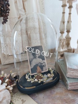 画像15: アンティークオーヴァルガラスドーム