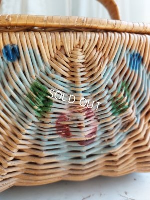 画像7: アンティークフレンチローズバスケット