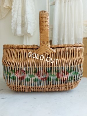 画像17: アンティークフレンチローズバスケット