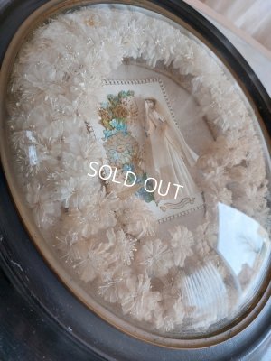 画像9: ナポレオン三世コミュニオン花冠装飾フレーム