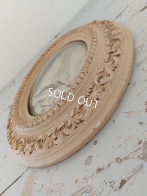 画像4: アンティークボウルガラス石膏フレーム