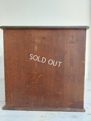 画像10: アンティークイニシャルテープキャビネット