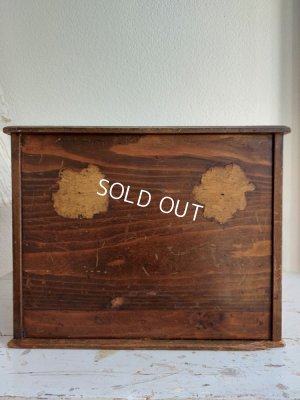 画像12: アンティークイニシャルテープキャビネット