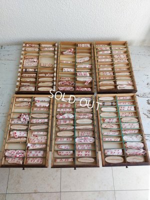 画像19: アンティークイニシャルテープキャビネット