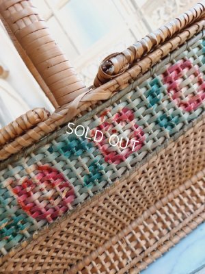 画像8: アンティークフレンチローズバスケット