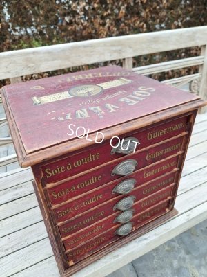 画像23: アンティークギッターマンスプールキャビネット