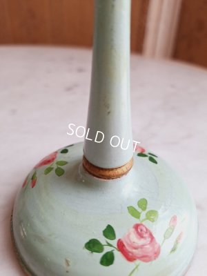 画像5: アンティークローズ柄手描きハットスタンド