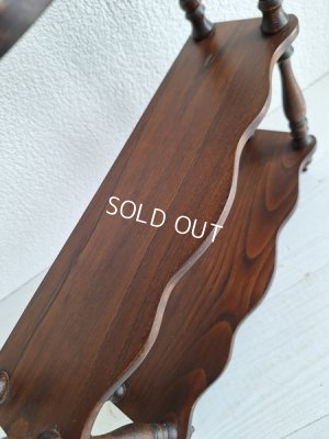 画像15: アンティーク小ぶりのシェルフ