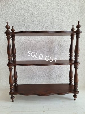 画像2: アンティーク小ぶりのシェルフ