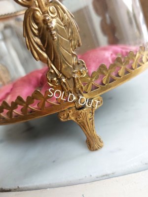 画像6: アンティークマリエラウンド形ガラスケース