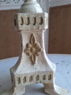 画像3: アンティークウッドキャンドルスティック