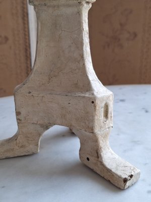 画像14: アンティークウッドキャンドルスティック