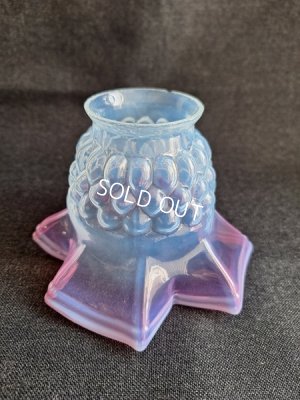 画像8: アンティークオパールセントガラスランプシェード