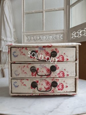 画像2: アンティークカルトナージュドロワー