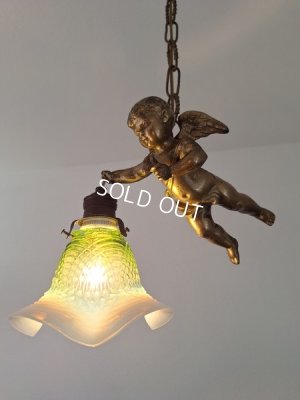 画像26: アンティークエンジェルランプ