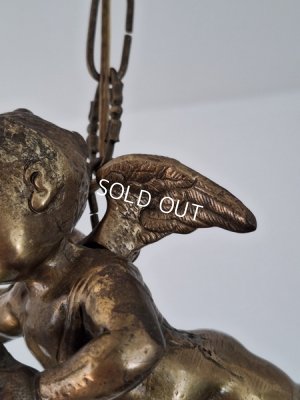 画像5: アンティークエンジェルランプ