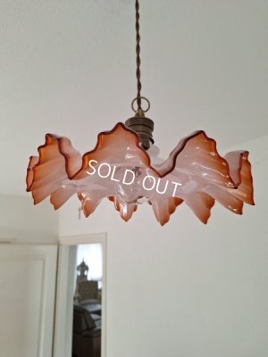 画像2: アンティークミルクガラスランプシェード