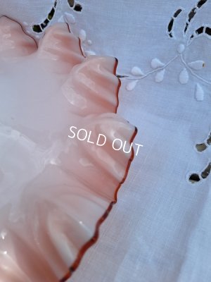 画像10: アンティークミルクガラスランプシェード