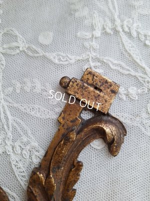 画像2: アンティーク真鍮装飾パーツ