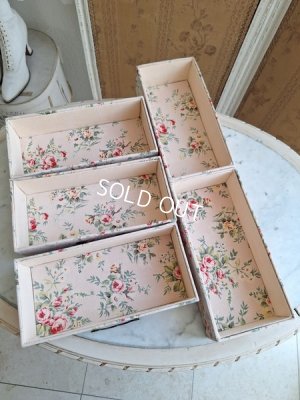 画像7: アンティークカルトナージュドロワー