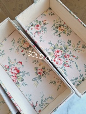 画像8: アンティークカルトナージュドロワー