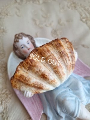 画像11: アンティークビスクエンジェル聖水盤