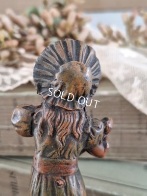 画像4: アンティークドールを抱える少女像